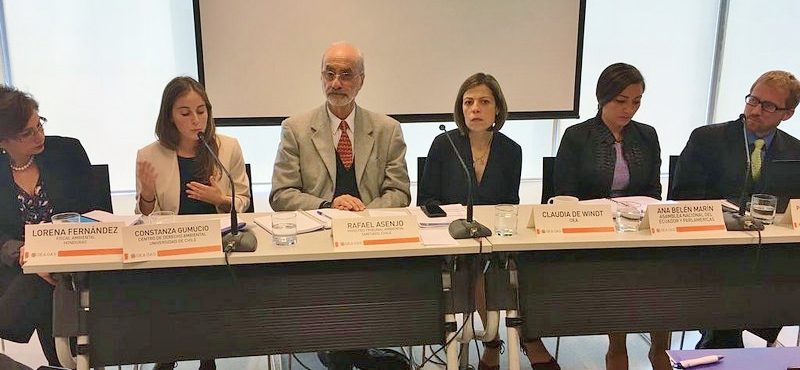 Ministro Asenjo participó en el II Congreso Interamericano sobre el Estado de Derecho Ambiental Ministro Asenjo participó en el II Congreso Interamericano sobre el Estado de Derecho Ambiental
