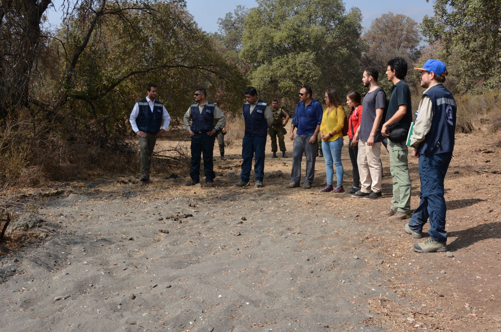 Ministros del Tribunal Ambiental de Santiago realizaron inspección en Bosque Panul en el marco de reclamación contra la SMA Ministros del Tribunal Ambiental de Santiago realizaron inspección en Bosque Panul en el marco de reclamación contra la SMA