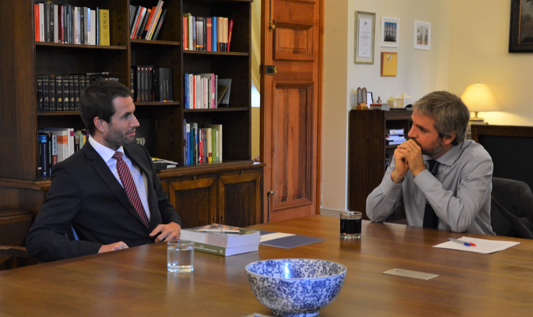 Ministro Ruiz se reúne con ministro Segpres para plantear necesidad de prontos nombramientos en cargo vacantes Ministro Ruiz se reúne con ministro Segpres para plantear necesidad de prontos nombramientos en cargo vacantes